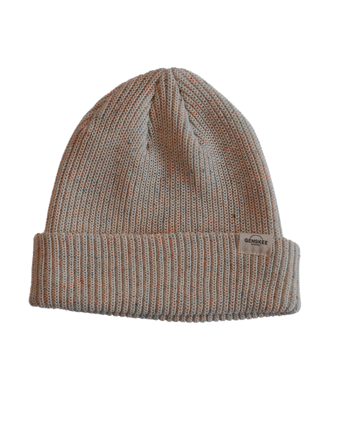 The Ribbed Beanie in Funfetti