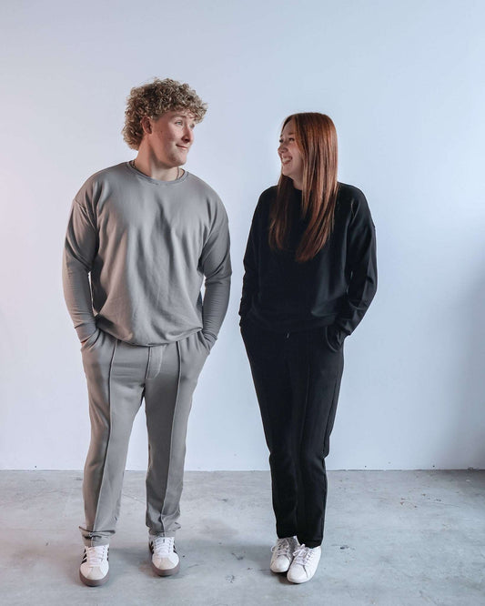 The Tailored Sweatpant in Grey